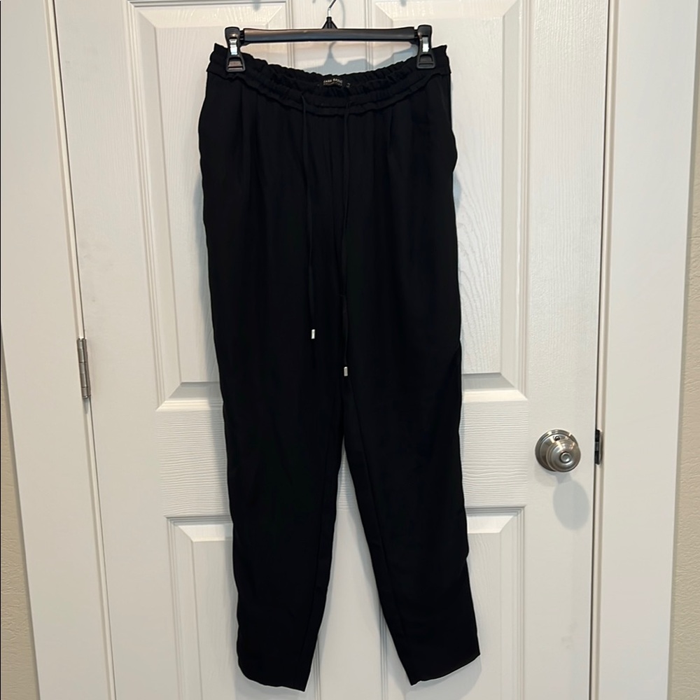Zara Basic Collection Black Trousers - image 1